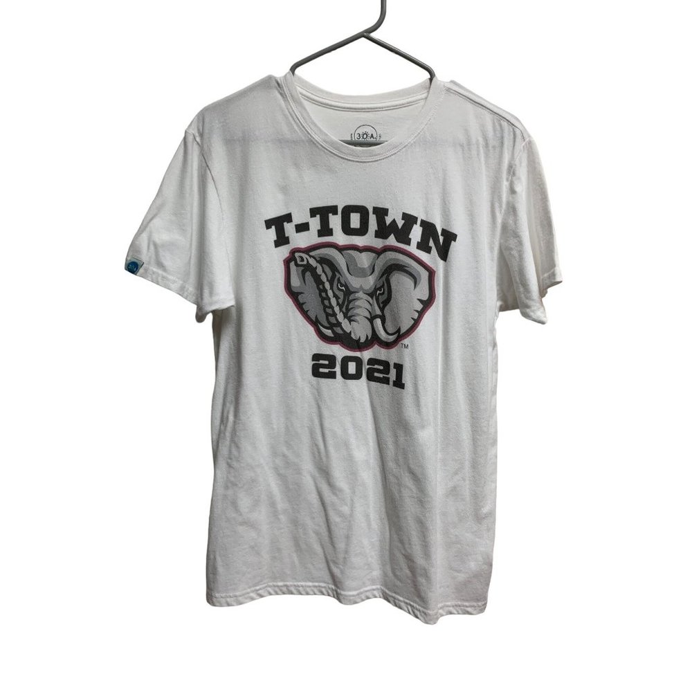 Alabama Crimson Tide T-Town 2021 30A White t-shirt Med
